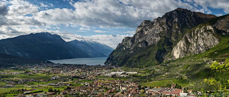Italienische Landschaften um den Lago di Garda